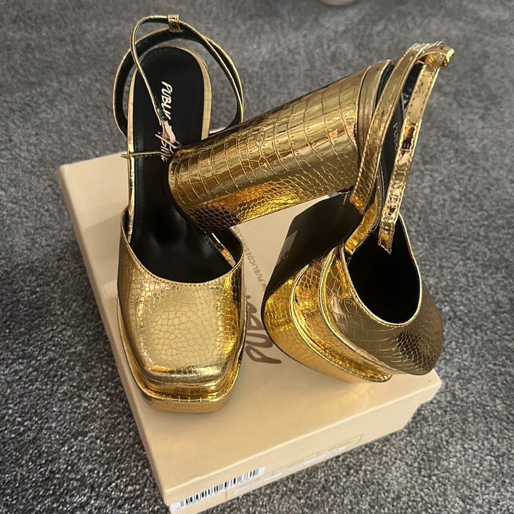 Gold Croc Metallic Moonchild